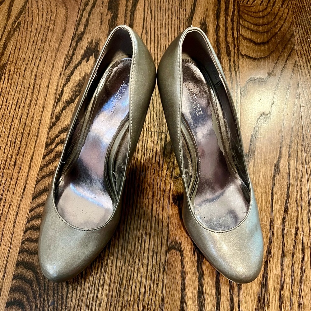 Silver Alfani Heels